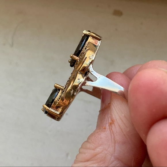 Absolutely gorgeous vintage sterling ring - Picture 13 of 14